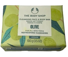 The Body Shop Olive Cleansing Face &amp; Body Bar, 100 g