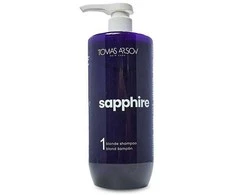 Tomas Arsov Šampūnas for blonde, bleached and highlighted hair Sapphire (Skirtas šviesiems plaukams Šampūnas), 1000 ml