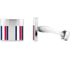 Tommy Hilfiger Išpuoštos plieninės rankogalių sąsagos 2790282