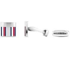 Tommy Hilfiger Išpuoštos plieninės rankogalių sąsagos 2790282