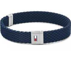 Tommy Hilfiger Elegantiška mėlyna vyriška apyrankė TH2790239S