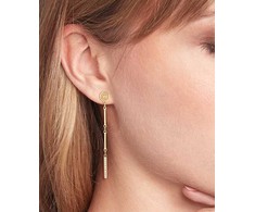 Tommy Hilfiger Fashion dangling earrings with zircons Bar Chain 2781001