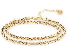 Tommy Hilfiger Fashion paauksuota dviguba apyrankė 2780876