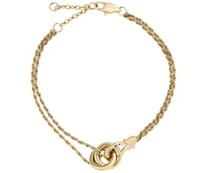 Tommy Hilfiger Auksuota plieninė moteriška apyrankė „Nautical Knot“ 2780991