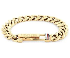 Tommy Hilfiger Stilinga vyriška apyrankė, padengta auksu 2790665
