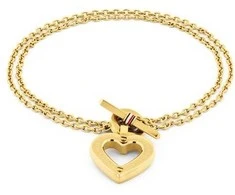 Tommy Hilfiger Gold-plated Toggle Heart bracelet 2780970