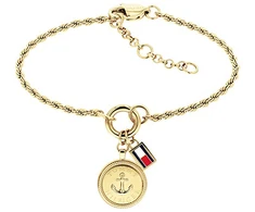 Tommy Hilfiger Luxury auksinis-plated bracelet Nautical Charms 2781030