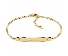 Tommy Hilfiger Deranti paauksuota apyrankė Linear 2780953