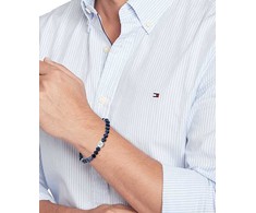 Tommy Hilfiger Mėlyna sodalito karoliukų apyrankė Karoliukai 2790608