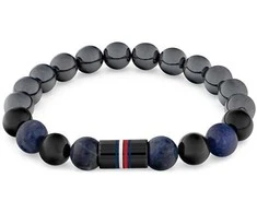 Tommy Hilfiger Vyriška apyrankė su karoliukais Jameson 2790630