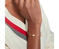 Tommy Hilfiger Mini kristalų rožinio aukso apyrankė 2780906