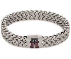 Tommy Hilfiger moderni dviguba apyrankė vyrams iš monogramos plieno 2790462