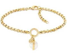 Tommy Hilfiger Fashion paauksuota perlų grandinėlė 2780765