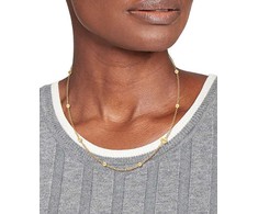 Moteriškas Tommy Hilfiger paauksuotas metalinis žiedinis karoliai 2780817