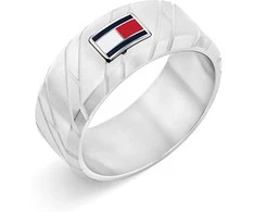 Tommy Hilfiger Steel ring for men Lars 2790574
