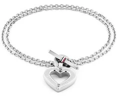 Tommy Hilfiger Stunning steel bracelet with a heart Toggle Heart 2780969