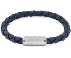 Tommy Hilfiger Stylový modrý kožený náramek 2790480