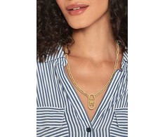 Biżuteria TOMMY HILFIGER 2780723. Naszyjnik, Kolor auksinė. Kobieta.
