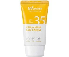 Tony Moly Hipoalerginis kremas nuo saulės visai šeimai SPF 35 UV Master (Kids &amp; Mom Sun Kreminis), 45 ml