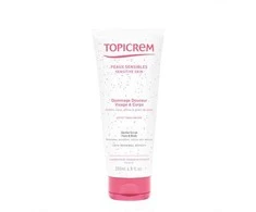 Topicrem Gentle Scrub švelnus šveitiklis veidui ir kūnui, 200 ml