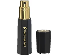 Travalo Perfume Pod Flora Juodas pildomas kvepalų buteliukas (atomaizeris), 5 ml