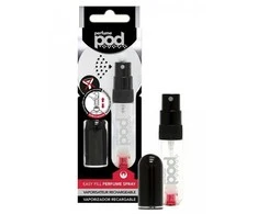 Travalo Perfume Pod Pure daugkartinis kvepalų purkštuvas 5 ml Juodas