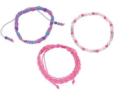 Troli Bracelet set for girls pink/violetinė (3 pcs)