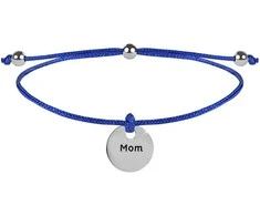 Troli Virvelinė apyrankė Mommy Mėlyna / Plieninė