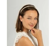 Troli Tinkama perlų juostelė plaukams
