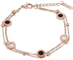 Troli Double bronze steel bracelet
