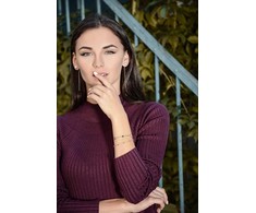Troli Dviguba plieninė apyrankė