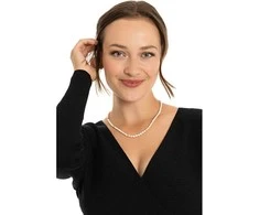 Troli Elegantiškas karoliai su tikrais perlais VAAXP1319G