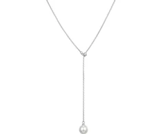 Troli Flexible steel pakabukas with real pearl