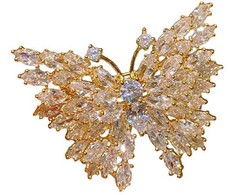 Troli Blizganti auksu dengta sagė „Butterfly Gold“