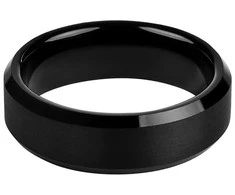 Troli Juodas steel ring