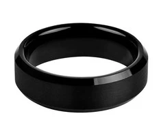 Troli Juodas steel ring