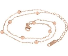 Troli Moderni paauksuotų kojų grandinėlė, pagaminta iš Globe Rose Gold plieno