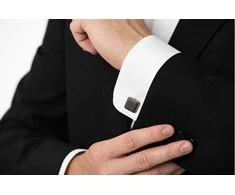 Troli Modern juodas cufflinks