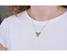 Troli Modernus plieno karoliai su Chains Rose Gold ornamentu