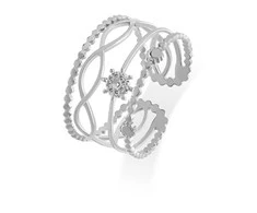 Troli Modern steel ring