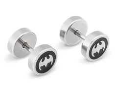 Troli Žaismingi vyriški auskarai Batman KS-135
