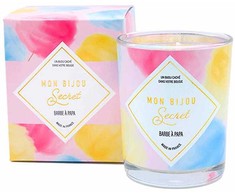 Troli Scented candle 40h with Cotton Candy jewel CCOBP100j
