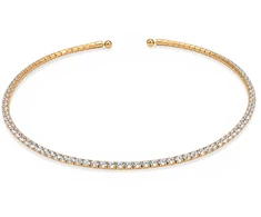 Troli Solid auksinis-plated pakabukas with clear zircons Gold