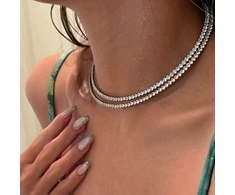 Troli Solid auksinis-plated pakabukas with clear zircons Gold