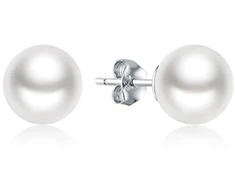 Troli Steel beads with a genuine freshwater pearl