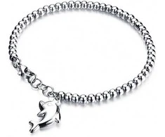 Troli Plieninė apyrankė Dolphin