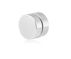 Troli Plieninis magnetinis viengubas auskaras 2in1 (akmuo, mini sagė) VSE6018S-PET
