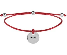 Troli Styginių apyrankė Mommy Raudona / Plieninė