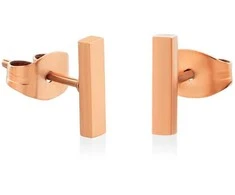 Troli Stilingi bronziniai minimalistiniai auskarai Sticks