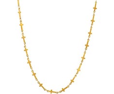 Troli Stylish gilded pakabukas with crosses